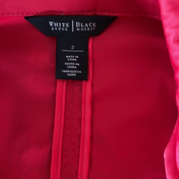 WHBM Red Jacket EXC COND - Picture 2 of 10